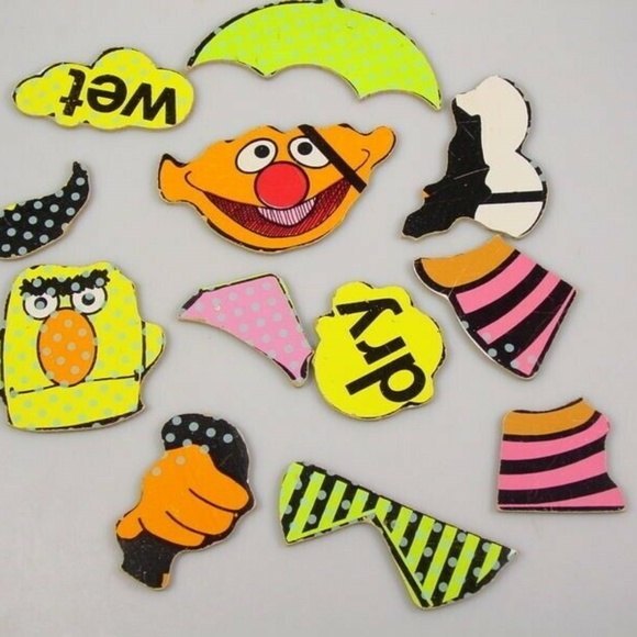 Sesame Street Muppets Bert Ernie board puzzle Play - Picture 6 of 8